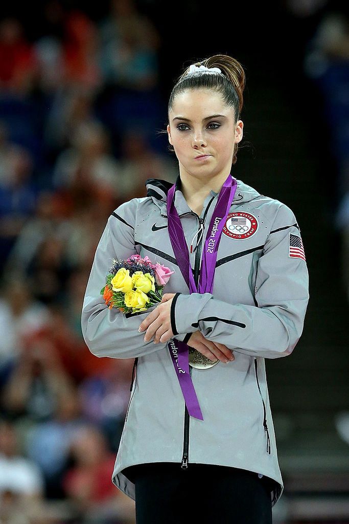 Olympics Day 9 - Gymnastics - Artistic
LONDON, ENGLAND - AUGUST 05:  Mc Kayla Maroney of the United States stands on the podium with her silver medal during the medal ceremony following the Artistic Gymnastics Women's Vault final on Day 9 of the London 2012 Olympic Games at North Greenwich Arena on August 5, 2012 in London, England.  (Photo by Ronald Martinez/Getty Images)
Ronald Martinez
gymnastics