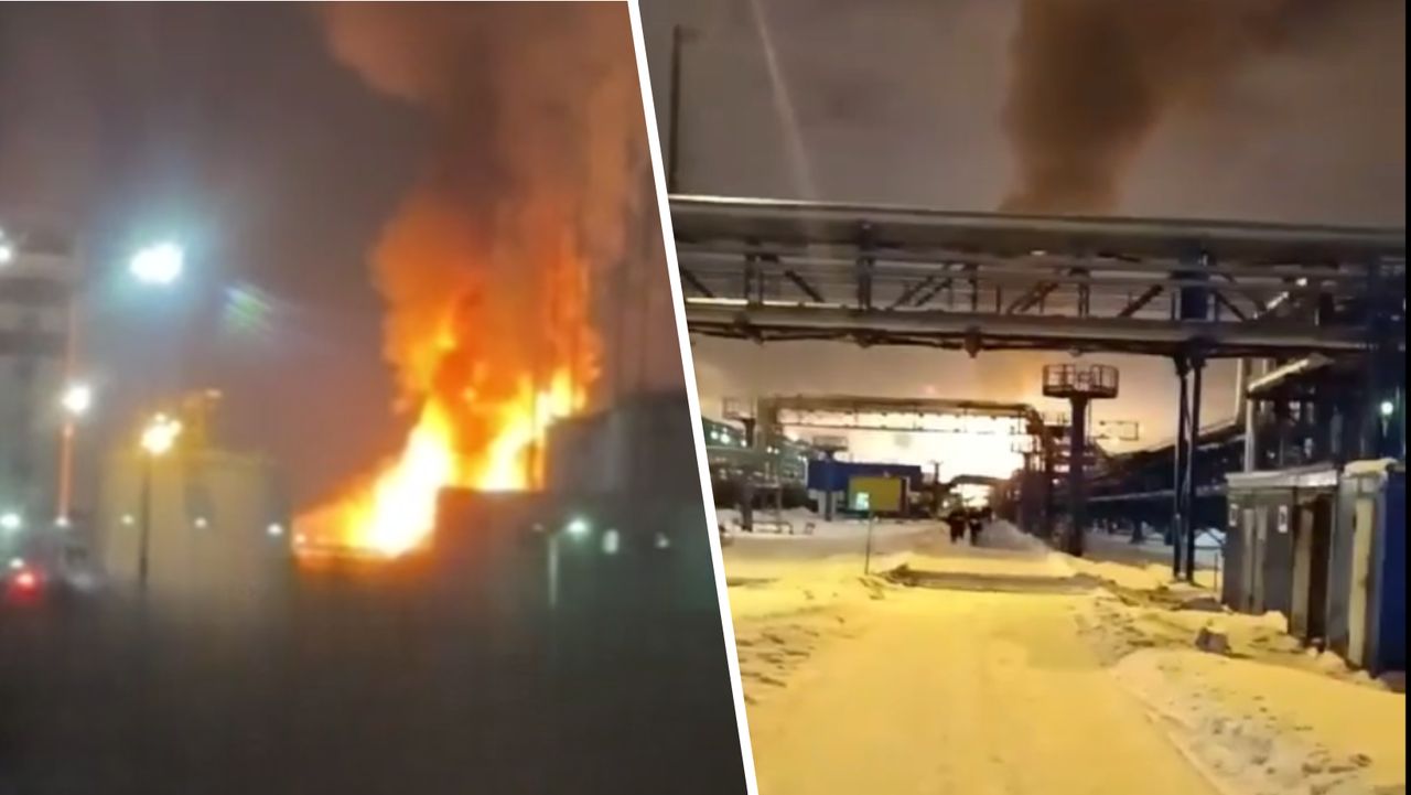 Fire in Russia