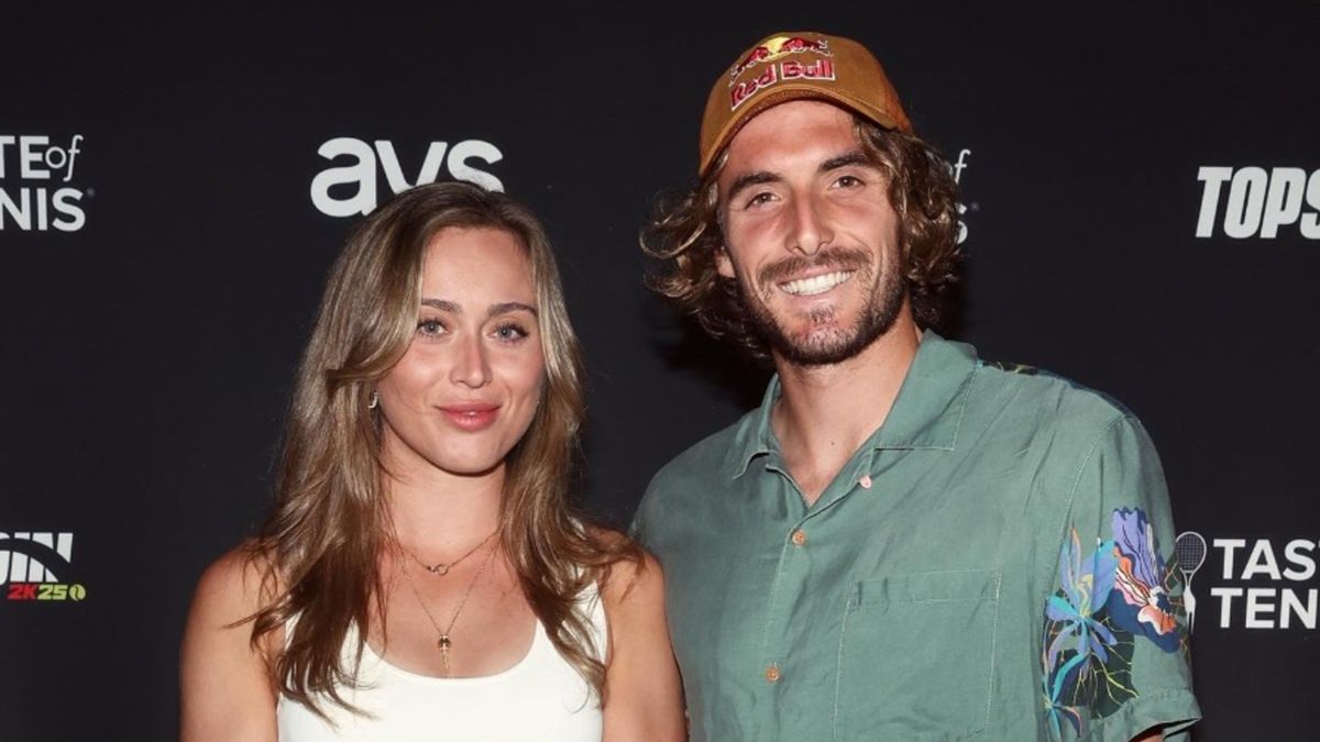 Paula Badosa i Stefanos Tsitsipas wspólnie w marcu 2024 roku