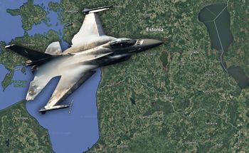 Myśliwiec NATO zestrzelił nad Estonią drona