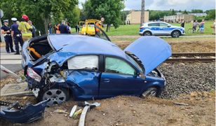 Groźny wypadek na przejeździe. Kobieta w szoku przedziwnie tłumaczyła przyczynę