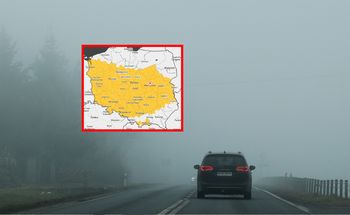 Gęste mgły w 14 województwach. Wydano alerty