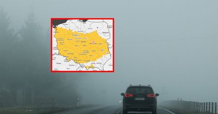 Gęste mgły w 14 województwach. Wydano alerty