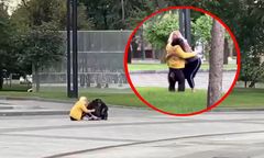 Uciekła z charkowskiego zoo. Nagranie wzrusza do łez