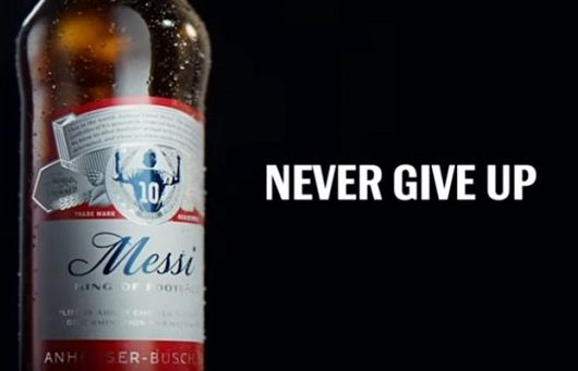 Lionel Messi został ambasadorem Budweisera (wideo)