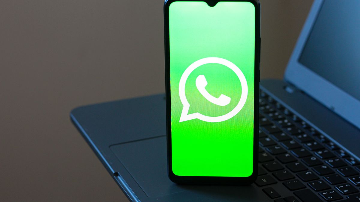 CANADA - 2026/07/01: In this photo illustration, the WhatsApp logo is seen displayed on a smartphone screen. (Photo Illustration by Thomas Fuller/SOPA Images/LightRocket via Getty Images)