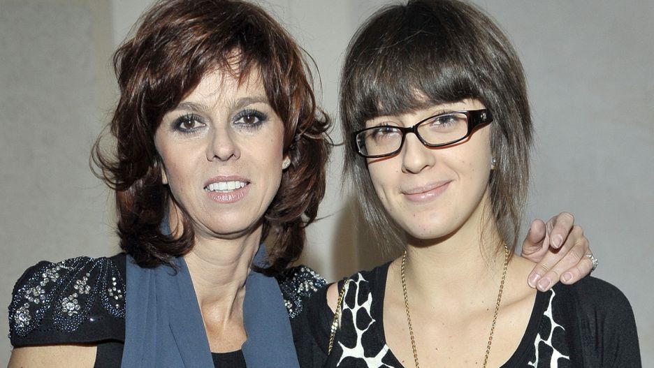 Elżbieta Zającówna z córką Gabrielą w 2009 r.