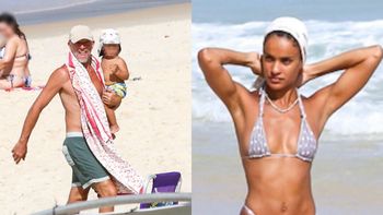 59-letni Vincent Cassel wypoczywa na plaży w Rio z młodszą o TRZY DEKADY partnerką i dziećmi. Fajna rodzinka? (FOTO)