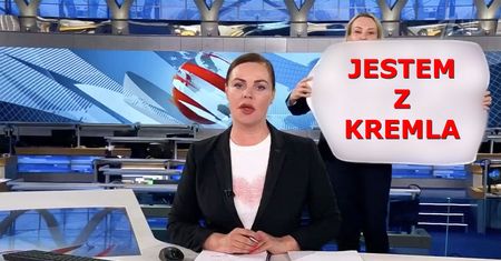 Rosyjska dziennikarka żali się na sankcje. Szabłowski: "nic innego, jak ustawka rosyjskich służb"