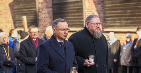 Duda w Auschwitz. "Jesteśmy strażnikami bolesnej pamięci"
