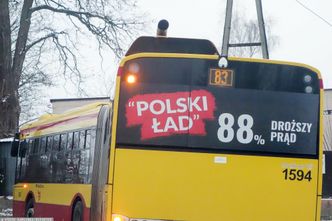 Łódzkie MPK w ogniu krytyki. Chodzi o "antyreklamę" Polskiego Ładu