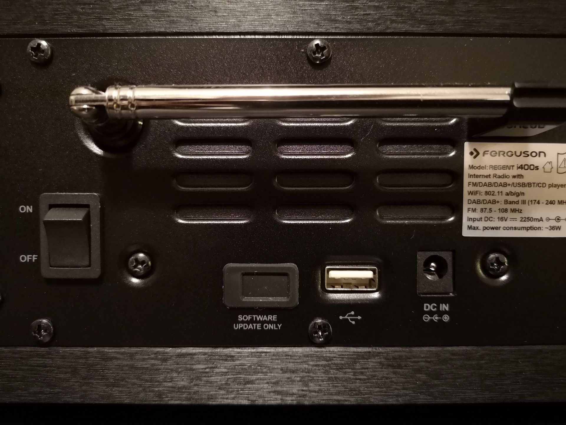 Test Ferguson Regent i400s – wszystkomające radio internetowe 11