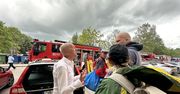 Wałbrzych: Pożar przy ul. Hirszfelda. Na miejscu pracuje straż pożarna