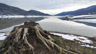 Śnieżyce pomogły Klimkówce. Takiego poziomu wody w jeziorze nie było od bardzo wielu miesięcy