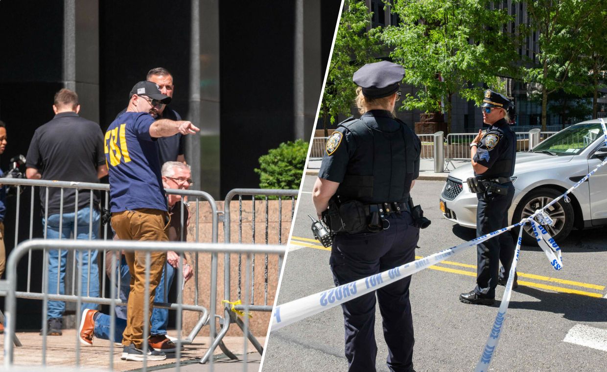 Napaść na siedzibę FBI. Sceny na Manhattanie