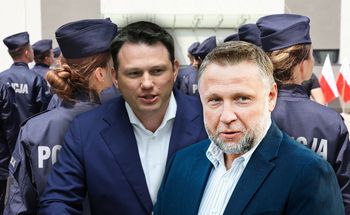 Mentzen prześmiewczo o policjantkach. Ostra reakcja ministra