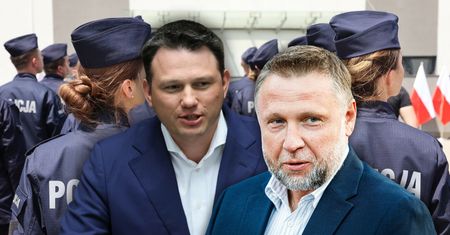 Mentzen prześmiewczo o policjantkach. Ostra reakcja ministra