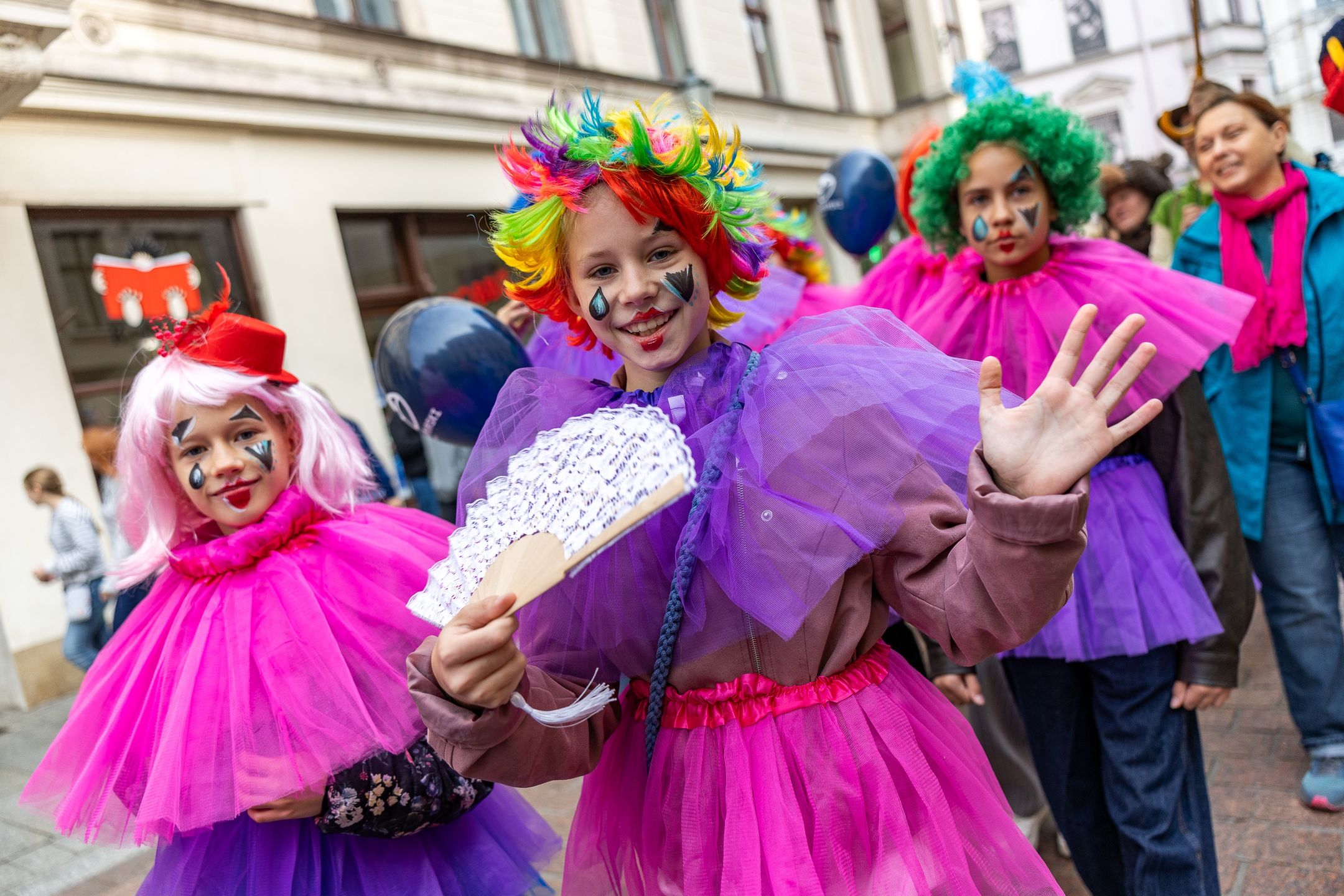 Parada przed festiwalem Spotkania 