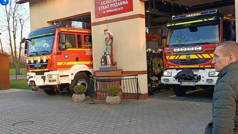 Remiza strażacka w Wilkowicach