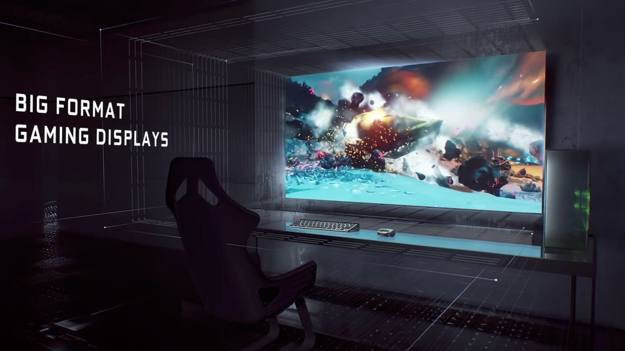Wielkoformatowe monitory NVIDIA Big Format Gaming Display będą opóźnione i piekielnie drogie
