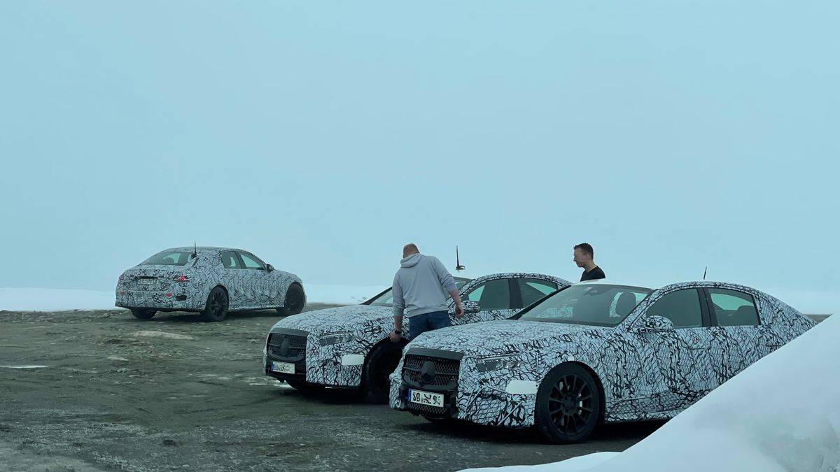 To prawdopodobnie nowa generacja Mercedesa Klasy E