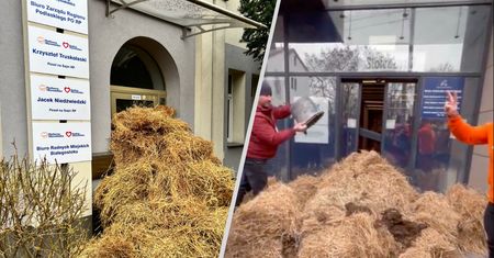 Obornik przed biurami poselskimi. Rolnicy mają dość