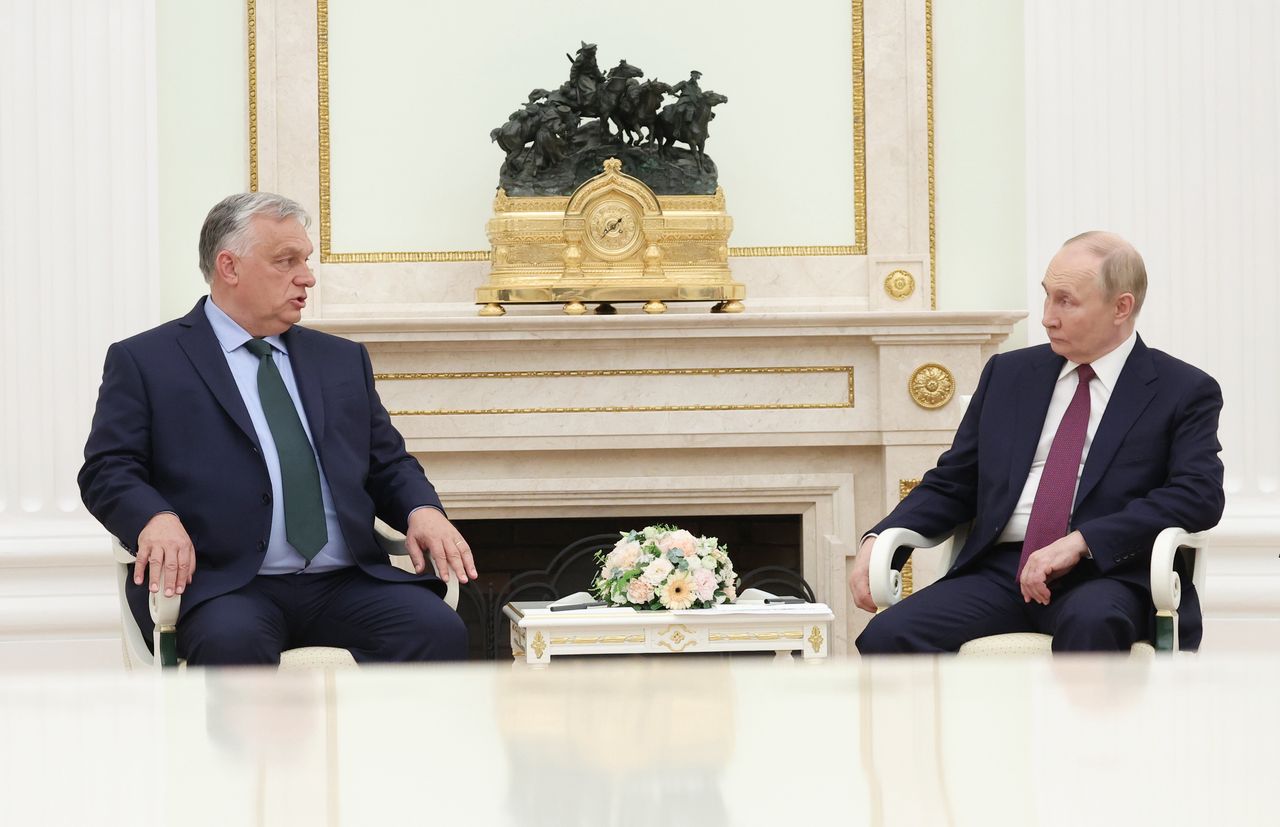 Hungarian Prime Minister Orban meets Russian President Putin in Moscow