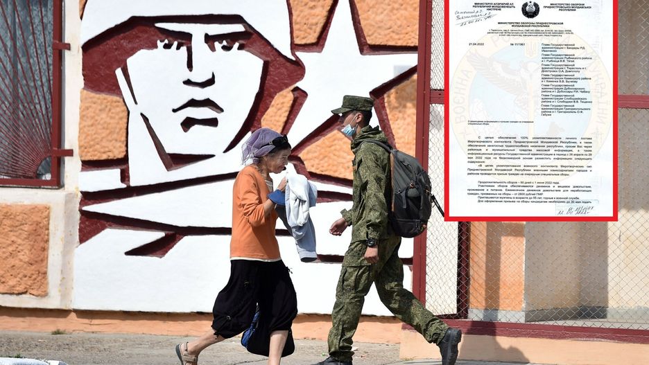 Naddniestrze Fot.:SERGEI GAPON/AFP/East News/Twitter