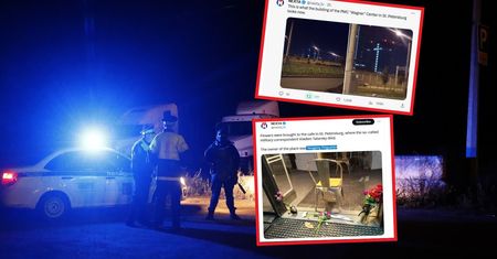 Wagnerowcy uczcili pamięć Prigożyna. Specjalna iluminacja