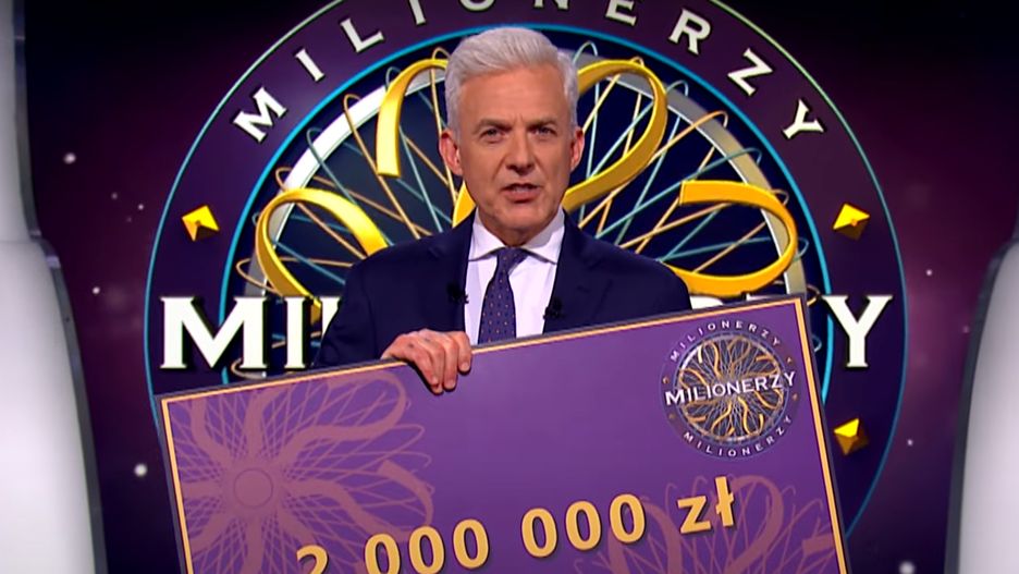 Hubert Urbański prowadzi "Milionerów" od 1999 r.
