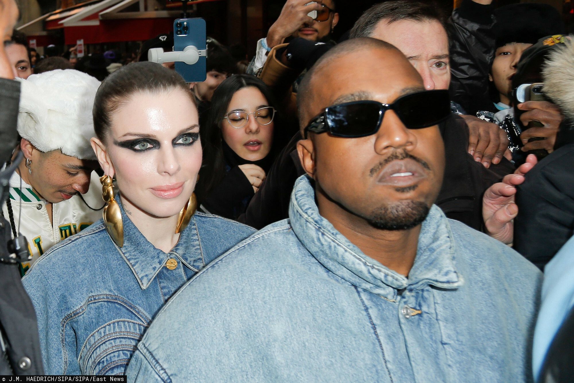 Kanye West zabrał nową sympatię na pokaz do Paryża