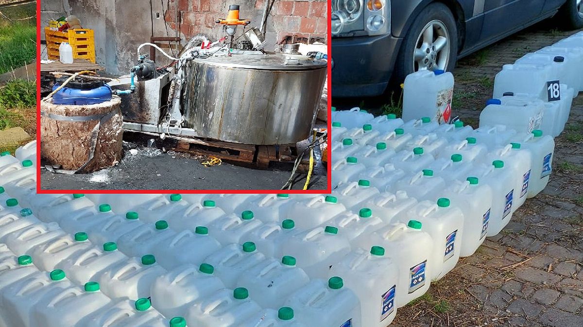 Ogromne laboratorium mefedronu. Zdjęcia jak z amerykańskiego serialu 