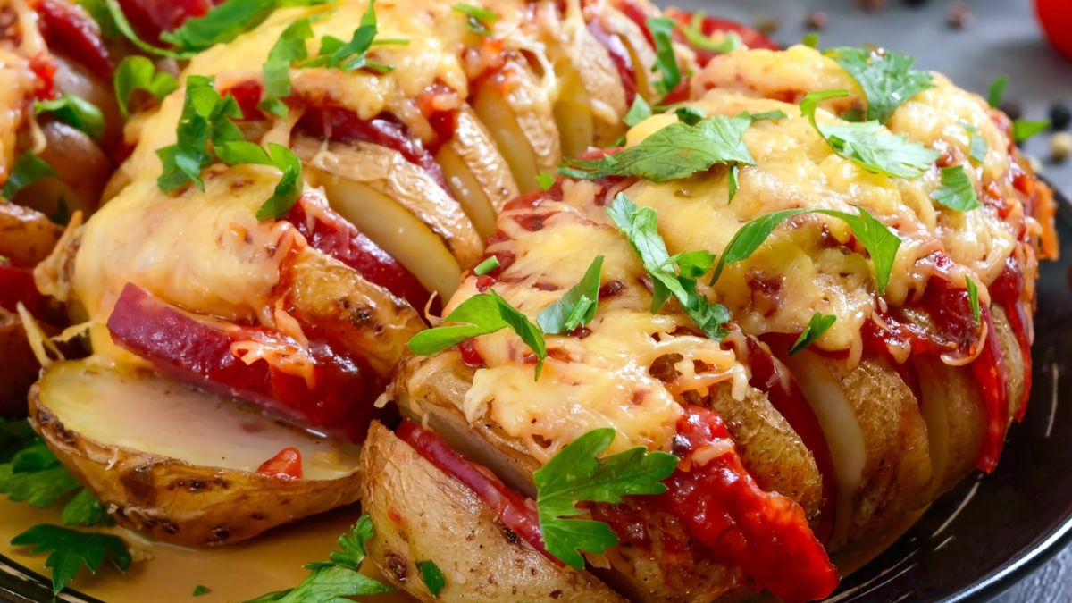 Przepis na ziemniaki Hasselback