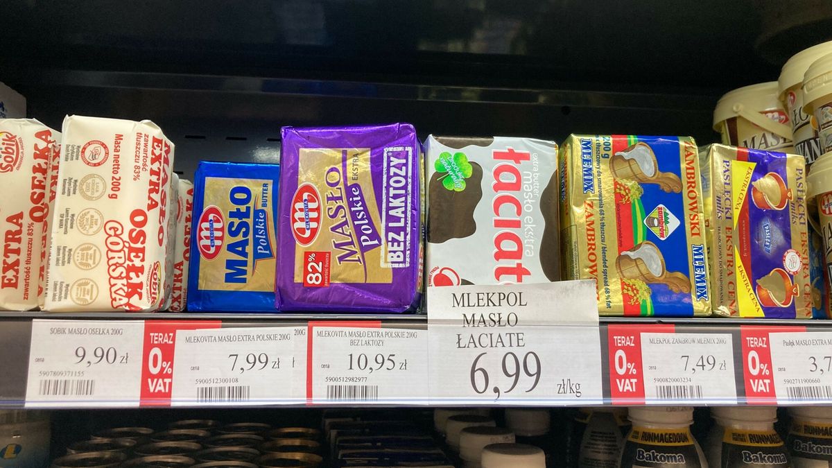 East News archiwum
Fot. Anna Golaszewska/East News, 22.02.2022. Ceny masla w sklepie spozywczym.
Anna Golaszewska