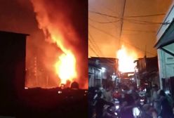 Potężna eksplozja w Dżakarcie. Płonie skład paliw. Przerażające nagrania