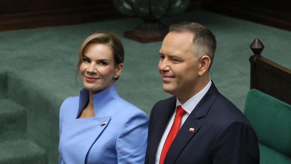 Karol Nawrocki i Marta Nawrocka