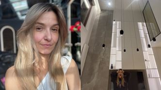 Joanna Koroniewska pokazała wyremontowany salon. Przytulny beton? (FOTO)