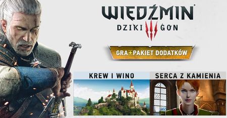 Wiedźmin 3 z pakietem dodatków w świetnej cenie