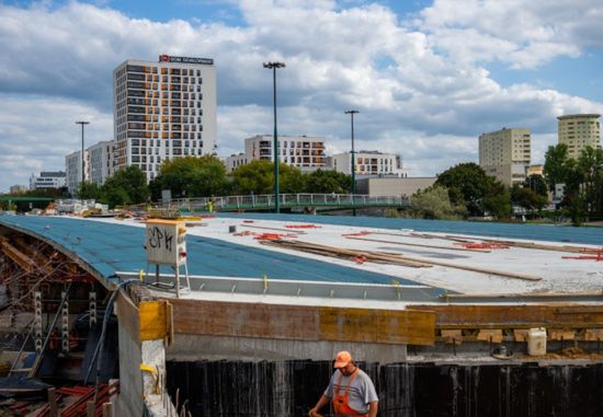 Warszawa. Trwają prace na Przyczółku Grochowskim