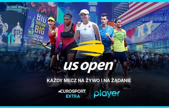 US Open na żywo w Eurosporcie i Player.pl, wśród uczestników Iga Świątek