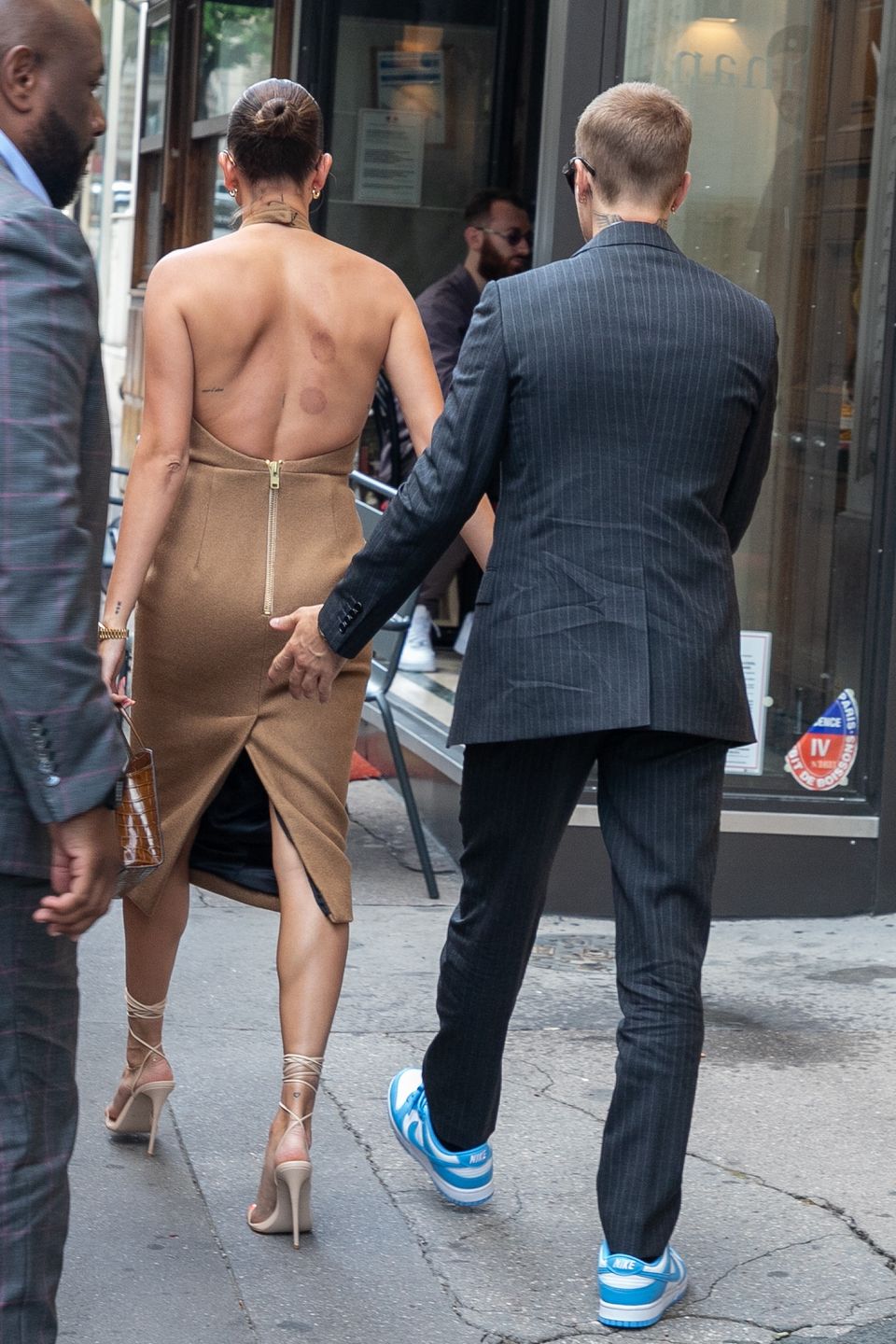 Justin i Hailey Bieber spotkali się z Emmanuelem Macronem
