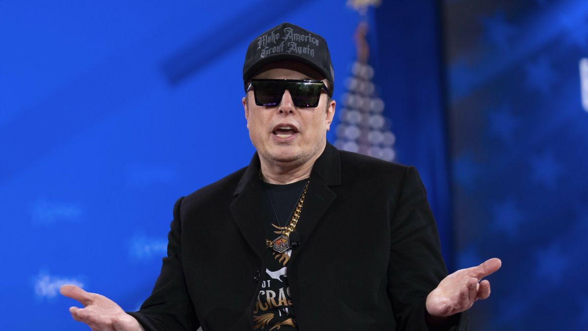 Temporary
Elon Musk speaks at the Conservative Political Action Conference, CPAC, at the Gaylord National Resort & Convention Center, Thursday, Feb. 20, 2025, in Oxon Hill, Md. (AP Photo/Jose Luis Magana)
Jose Luis Magana