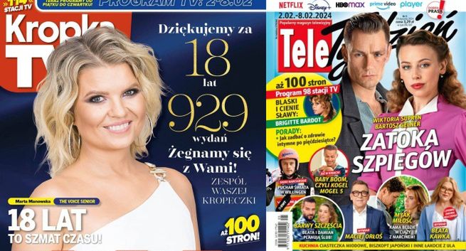 „Tele Tydzień” zamiast „Kropki TV” w Biedronce