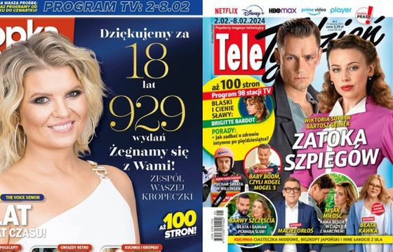 „Tele Tydzień” zamiast „Kropki TV” w Biedronce