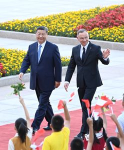 Andrzej Duda w Chinach. "Nie, nie możemy, bo Pekin zły i niedobry. Właśnie możemy"