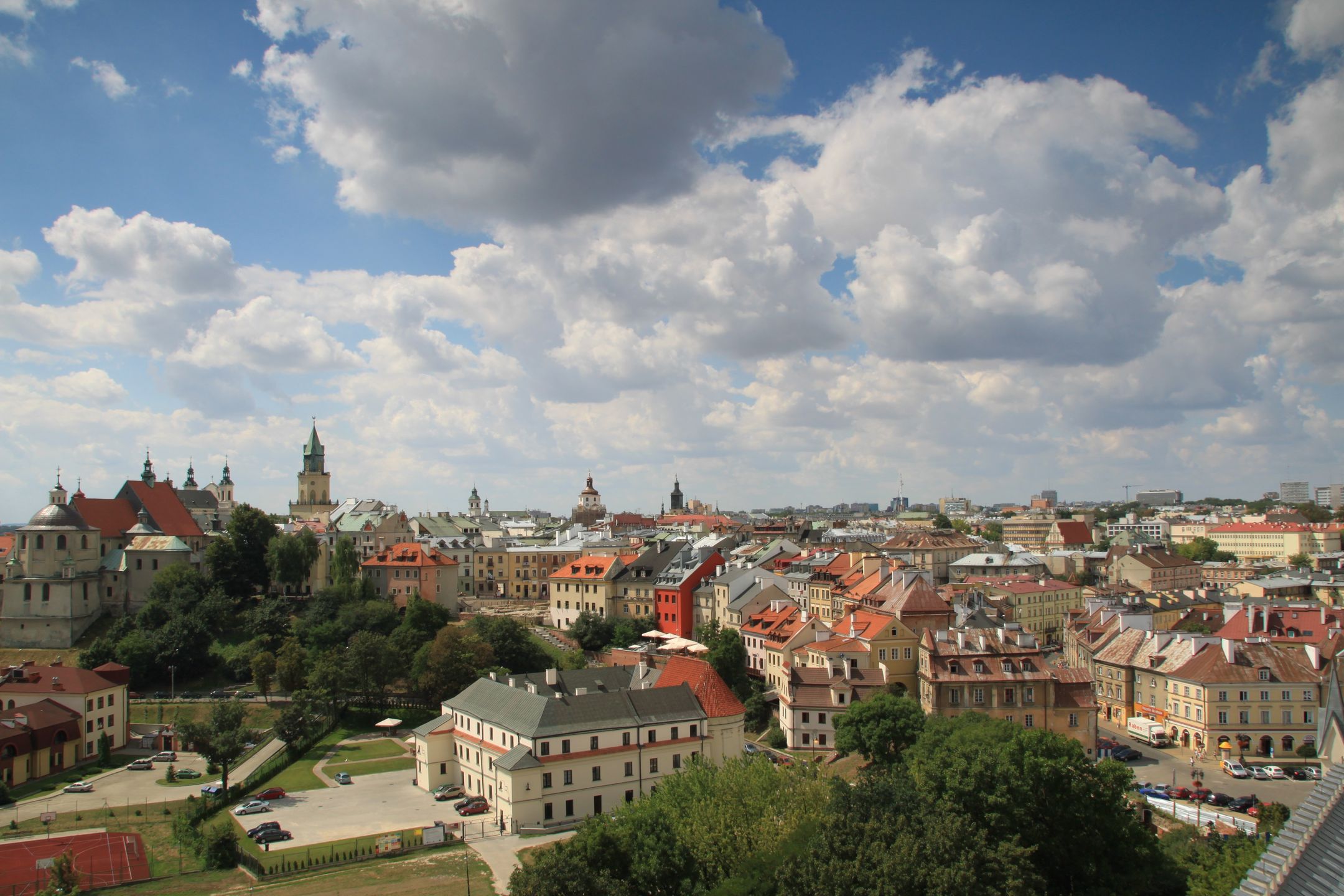 Lublin - panorama miasta