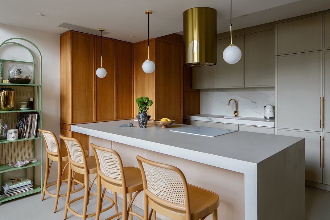 Kuchnia w mieszkaniu Julii Wieniawy