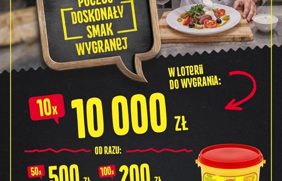 Winiary promują swój majonez pod hasłem "Poczuj doskonały smak wygranej"