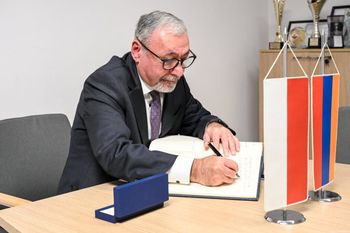 Poznań: Ambasador Armenii z wizytą