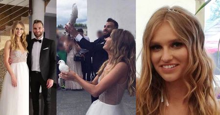Uczestniczka "Top Model" wyszła za mąż za piłkarza! "Najpiękniejsza panna młoda"